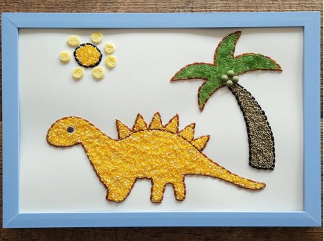 五谷雜糧也能作恐龍畫？快來報名吧