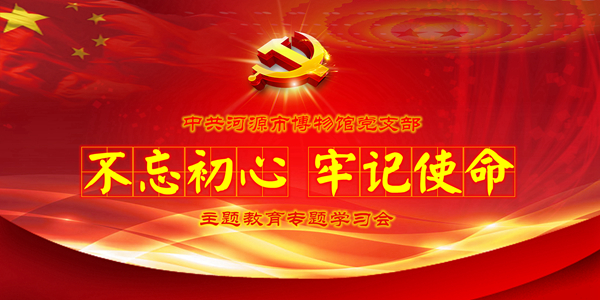 我館黨支部召開主題教育學習會